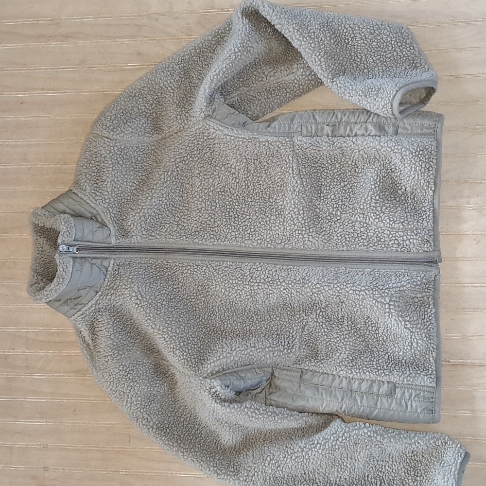 L-RL Lauren Active Gray Full Zip Outerwear Pockets Fitted Shepa Jacket Coat - Picture 11 of 13